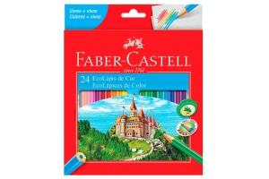 LAPIS DE COR FABER CASTELL 24 CORES