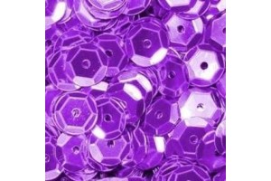 SUPER LANTEJOULA CRIATIVO 14MM C/ 10GRS ROXA