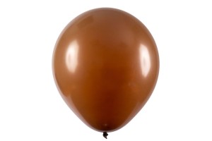 BEXIGA BALLOONTECH  9 POL. C/25 MARROM