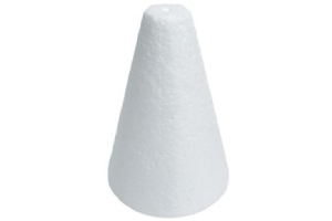 CONE DE ISOPOR PEQUENO 140X080