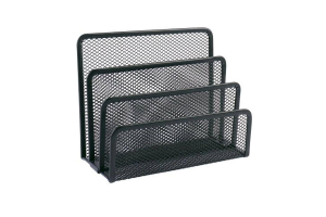 ORGANIZADOR DE MESA 4 DIVISORIAS ARAMADO RETANGULAR