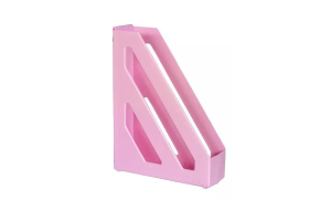 PORTA REVISTA ACRINIL MARSHMALLOW ROSA COM 1 UNIDADE
