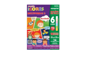 ECOCORES MULTIF. 2 BALOES DE FALA A4+23X32CM 24FLS